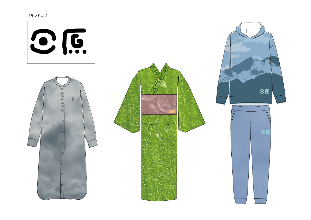 清水学院　2年生　服デザイン自作ロゴ